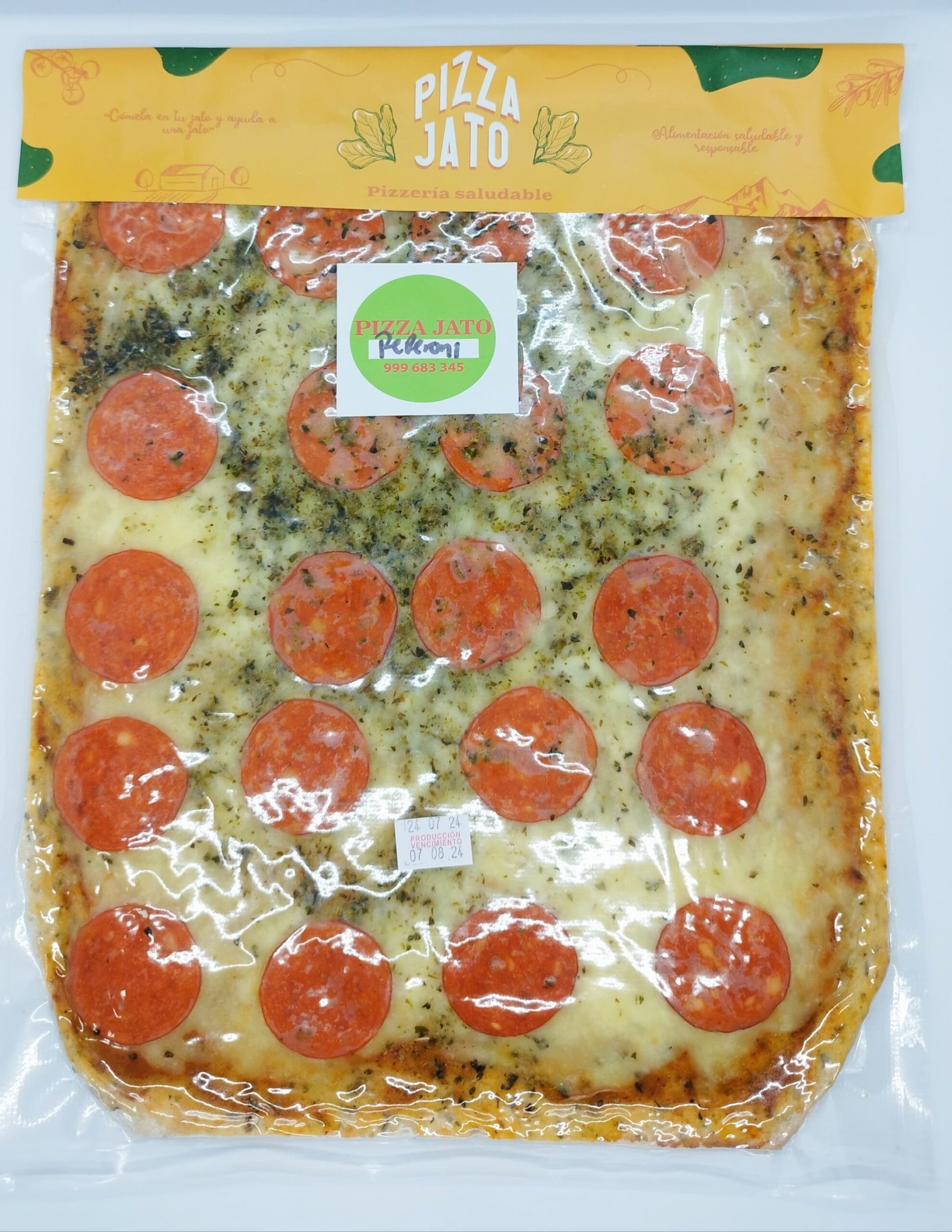Pizza Peperoni Artesanal